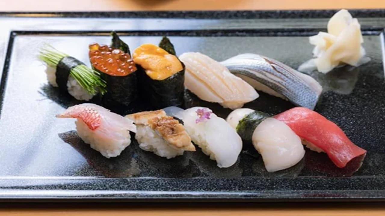 本格握り寿司の盛り合わせ